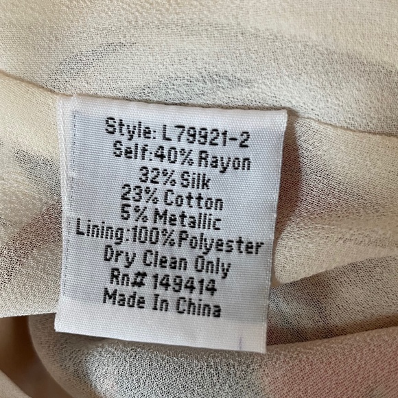 Multi Tier Rayon-Silk Blended Maxi Skirt from Johnny Was - Picture 5 of 5